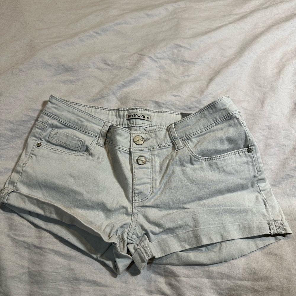Women’s Grey Jean Shorts